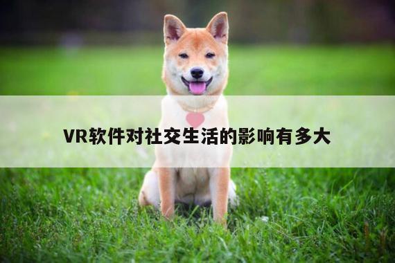 VR软件对社交生活的影响有多大：jn江南体育